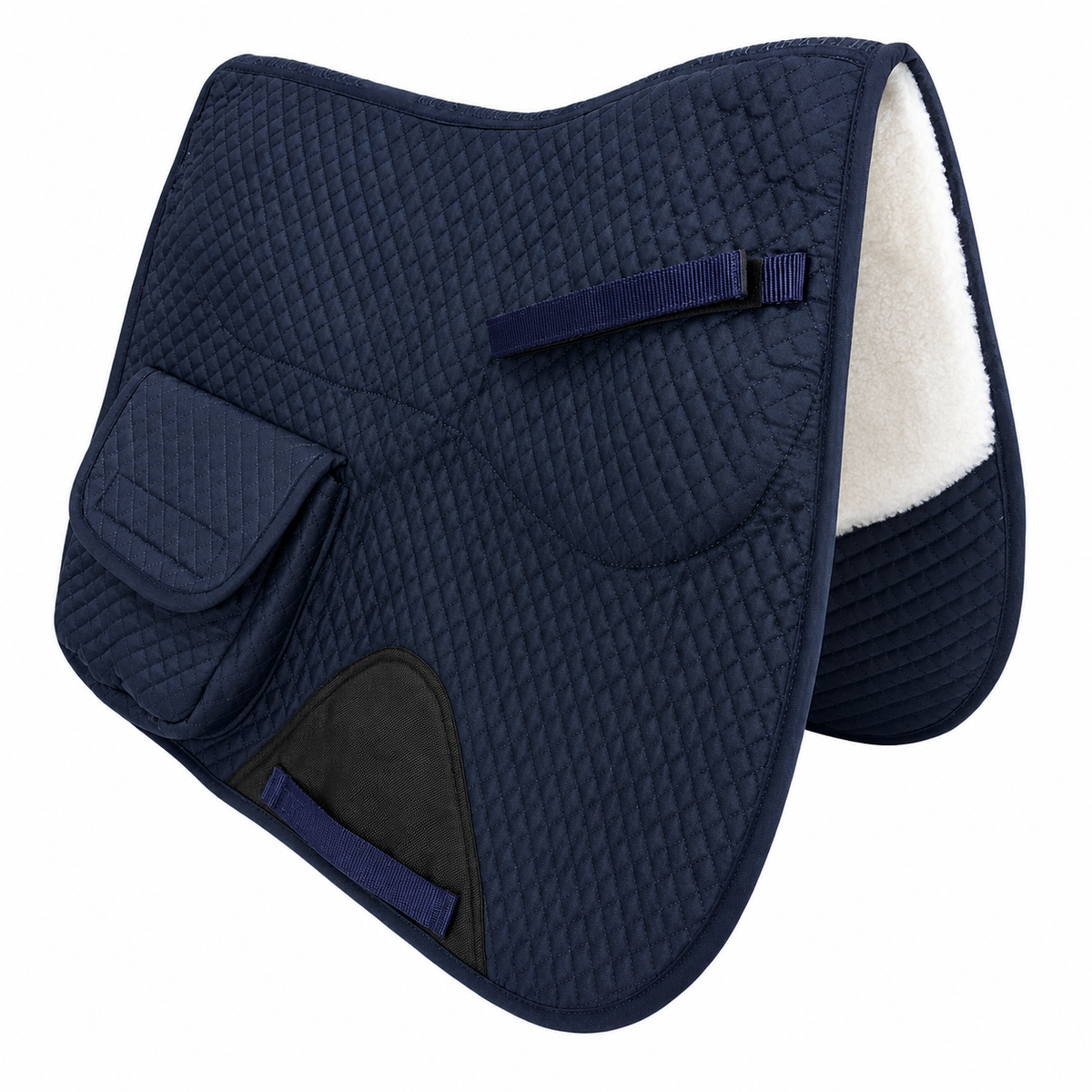 All Purpose English Saddle Pad with Pockets