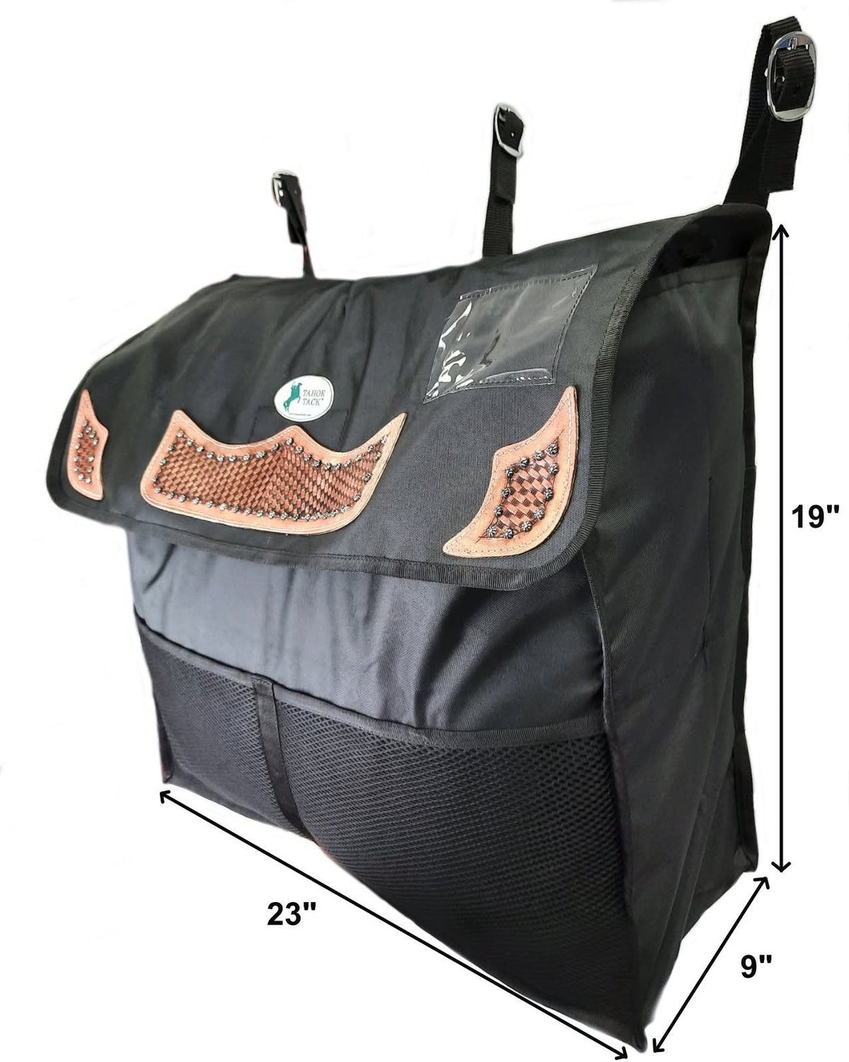 Durango Horse Blanket Storage Bag with Tooled Leather Corners