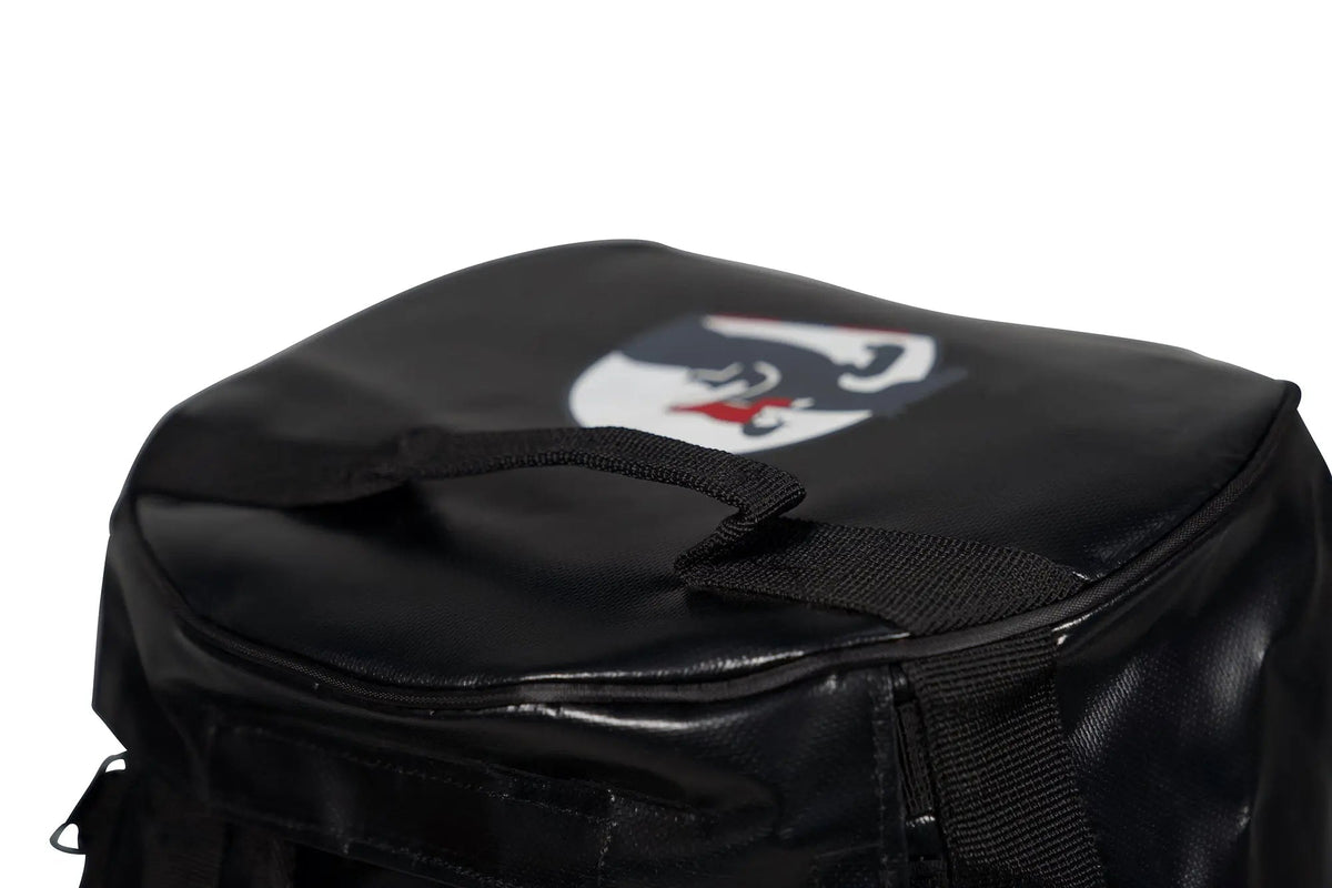 Equestrian Duffle Backpack with Boot and Helmet Storage