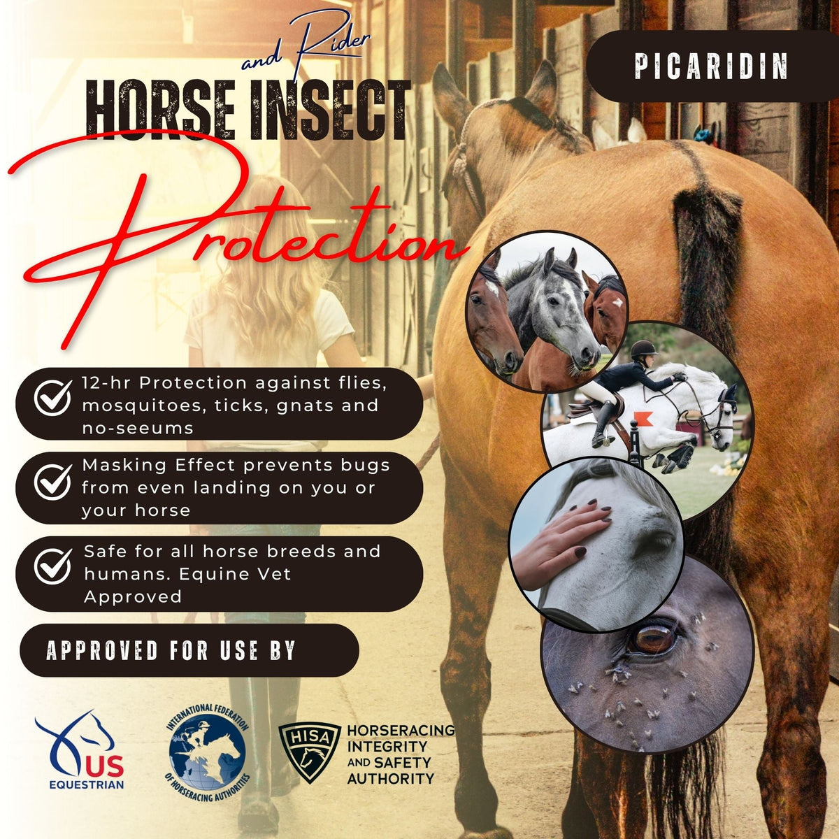 Zone Horse & Rider Fly Repellent, Continuous Mist Spray