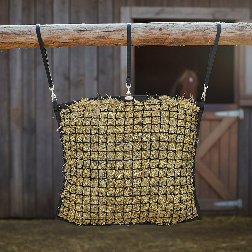 Paris Tack XL Knotless Slow Feed Hay Net, 48 x 30 in, 2 in Openings