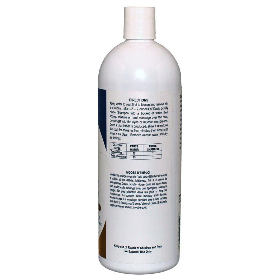 Davis Scruffy Horse Shampoo and HandsOn Gloves Bath Kit
