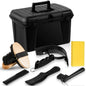 8 Piece Horse Grooming Kit with Tote Box