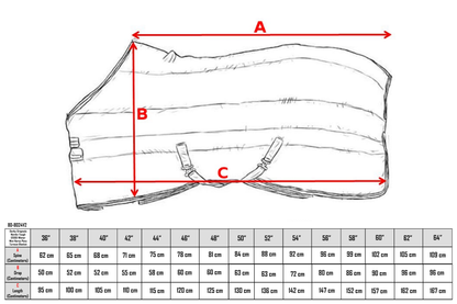 Heavyweight Turnout Blanket for Minis and Ponies, 1200D