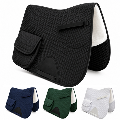 All Purpose English Saddle Pad with Pockets