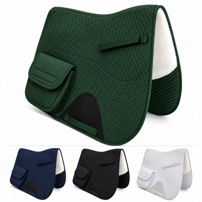All Purpose English Saddle Pad with Pockets