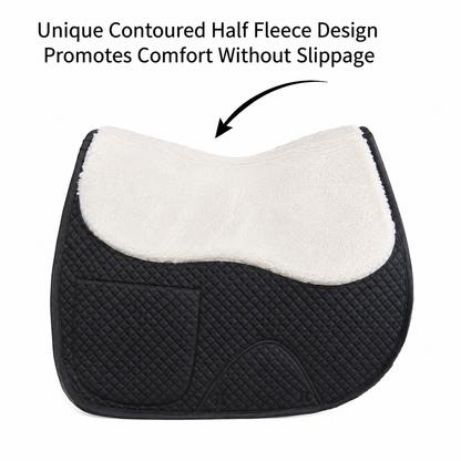 All Purpose English Saddle Pad with Pockets