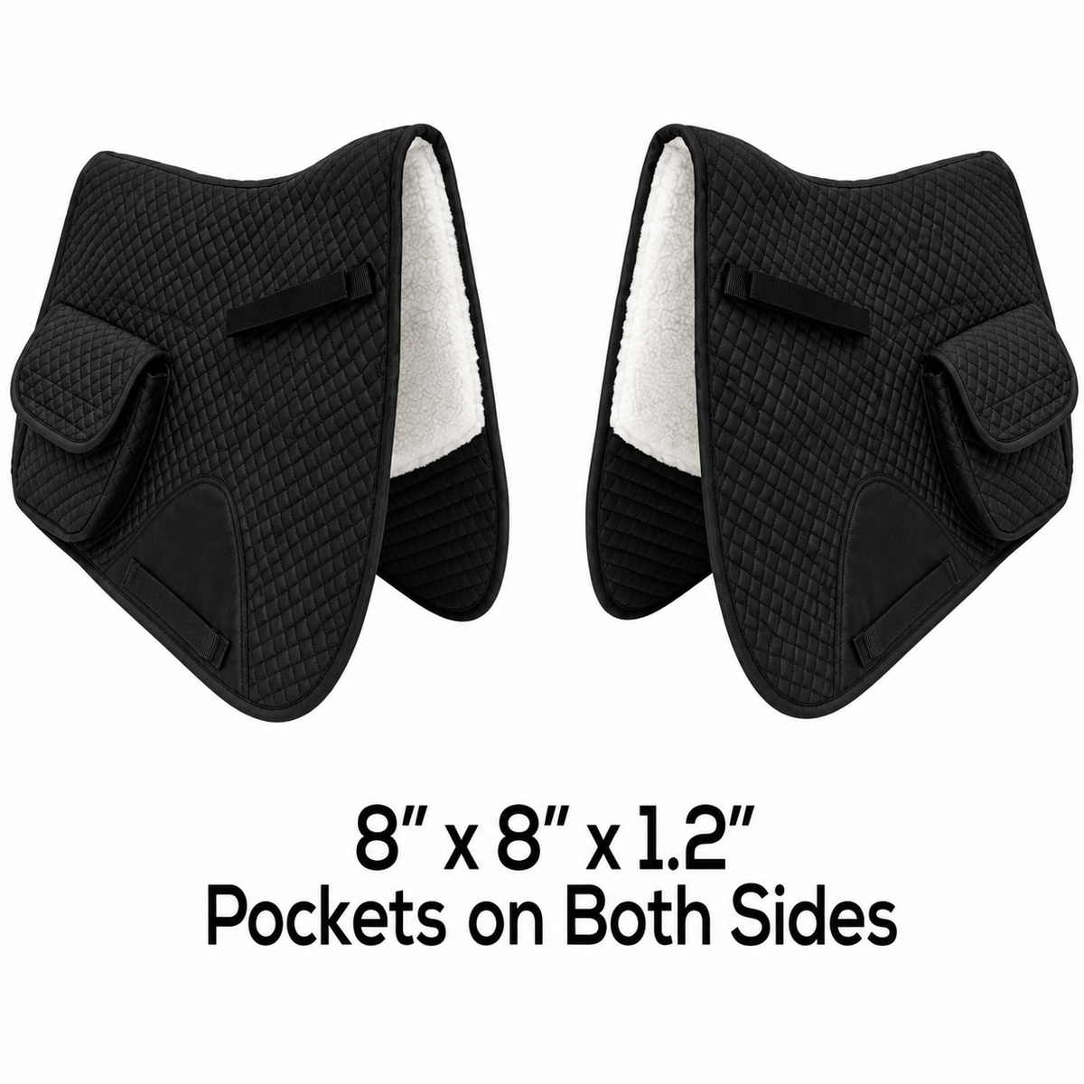 All Purpose English Saddle Pad with Pockets