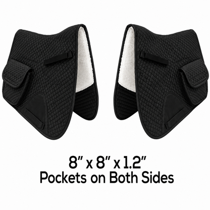 All Purpose English Saddle Pad with Pockets