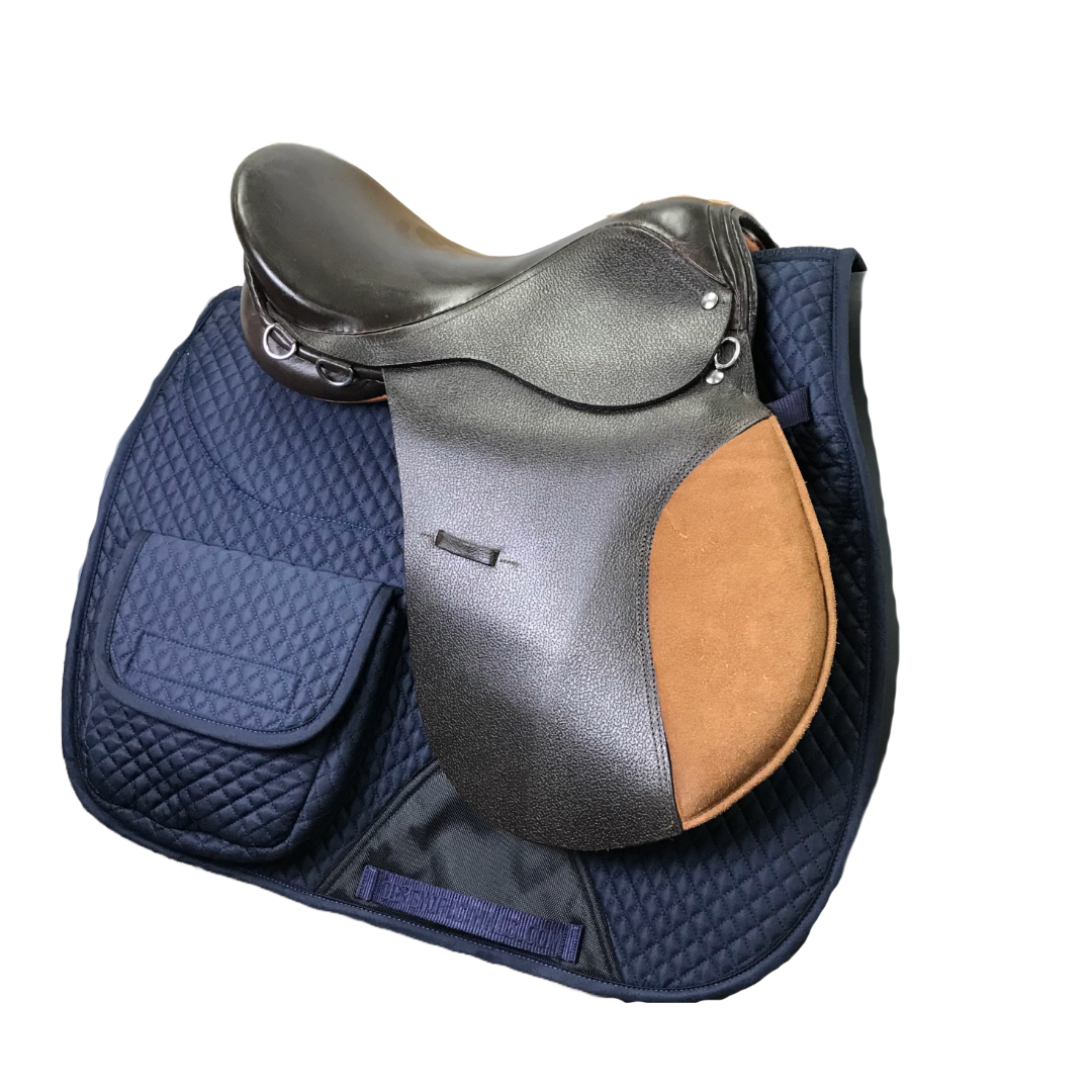 All Purpose English Saddle Pad with Pockets