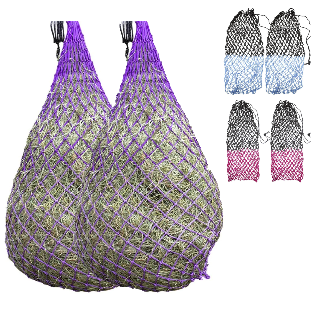 Soft Mesh Slow Feed Hay Nets, 56 in, Set of 2