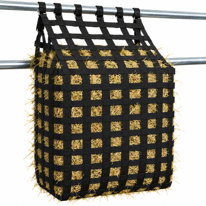 Gate Mount Slow Feed Hay Feeder, 2 in Openings