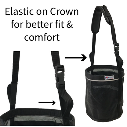 Breathable Mesh Feed Bag with Padded Noseband