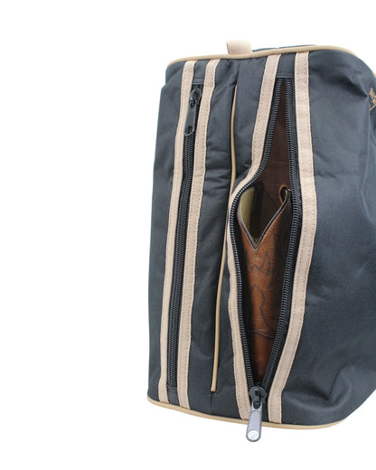 Open Back Western Boot Bag, 3 Layer Padded