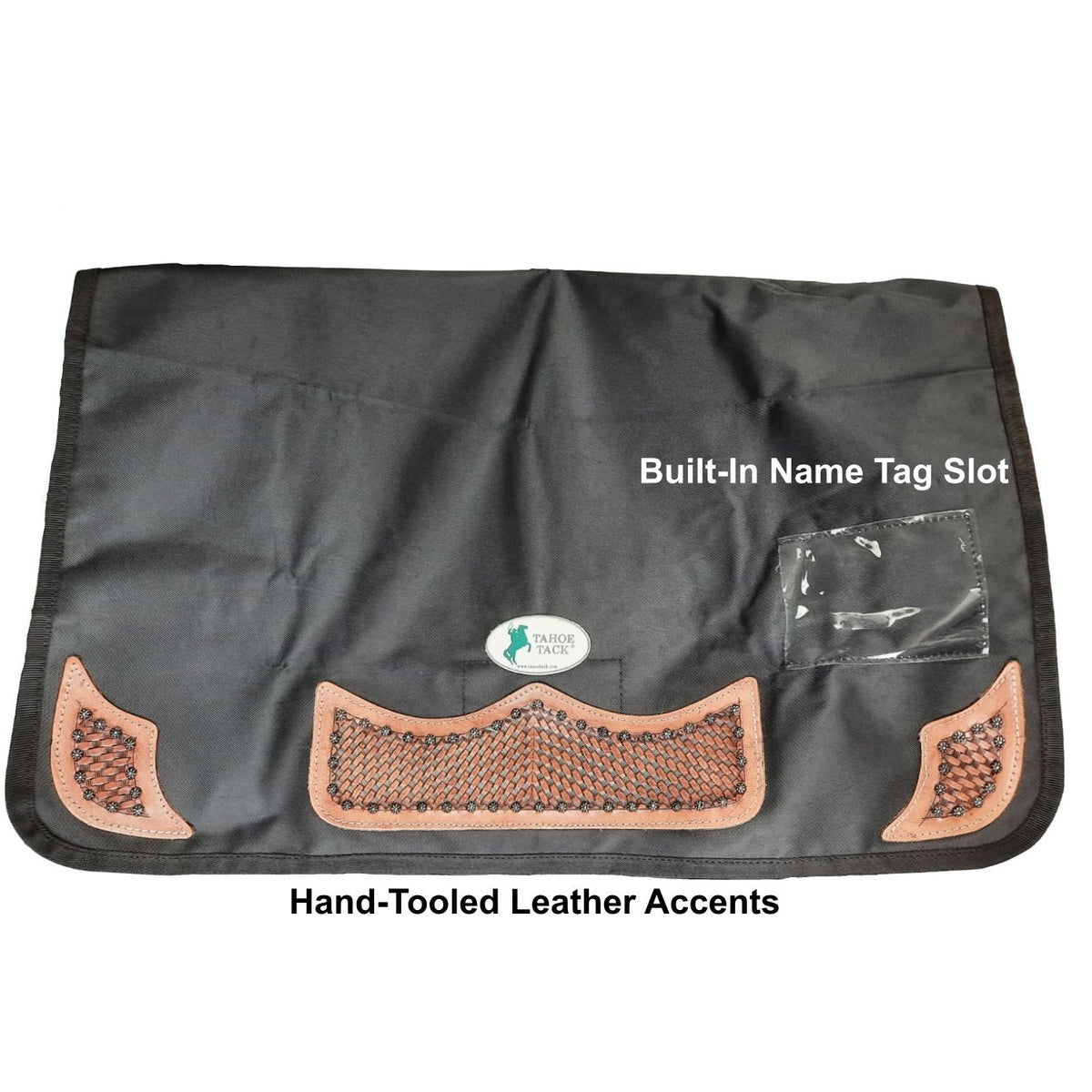 Durango Horse Blanket Storage Bag with Tooled Leather Corners