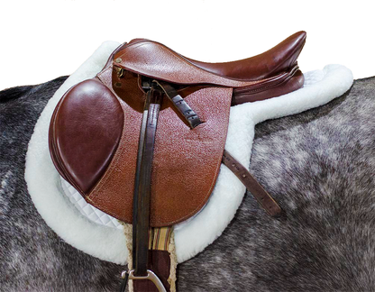 Fleece Padded Contour All Purpose English Saddle Pad