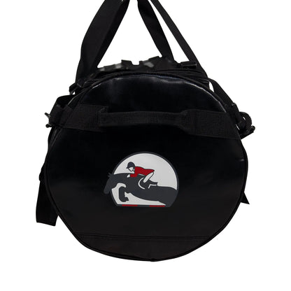 Equestrian Duffle Backpack with Boot and Helmet Storage