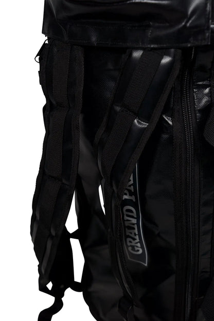 Equestrian Duffle Backpack with Boot and Helmet Storage