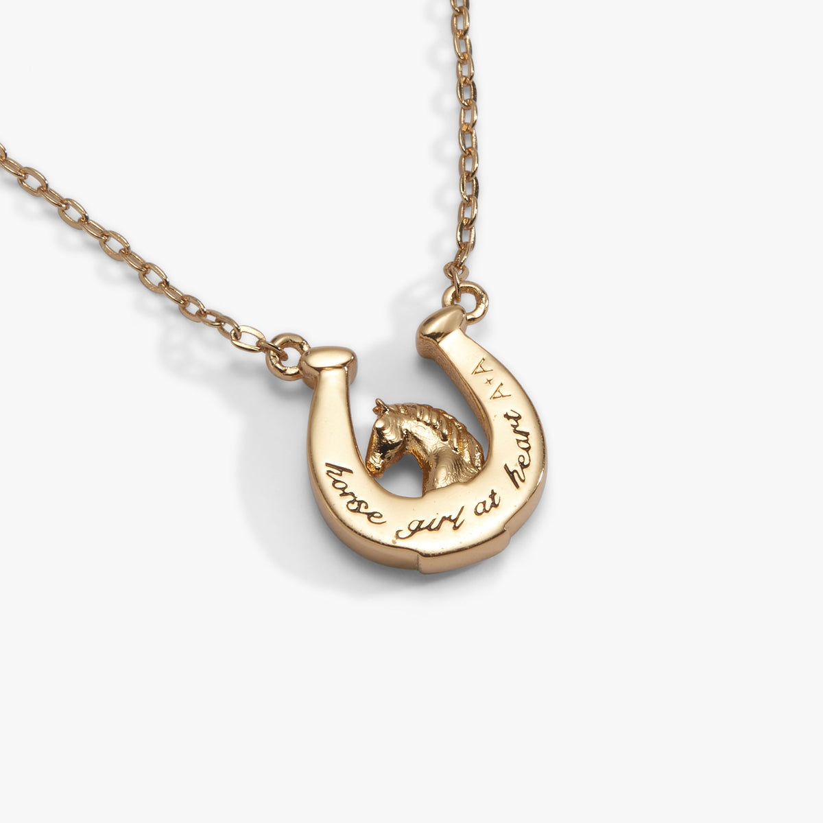 Horse Girl at Heart Horseshoe Necklace by Alex and Ani