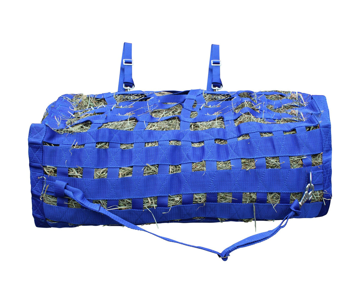 4 Sided Slow Feeder Hay Bag, 1 Bale, 3.5 x 1.75 in Openings