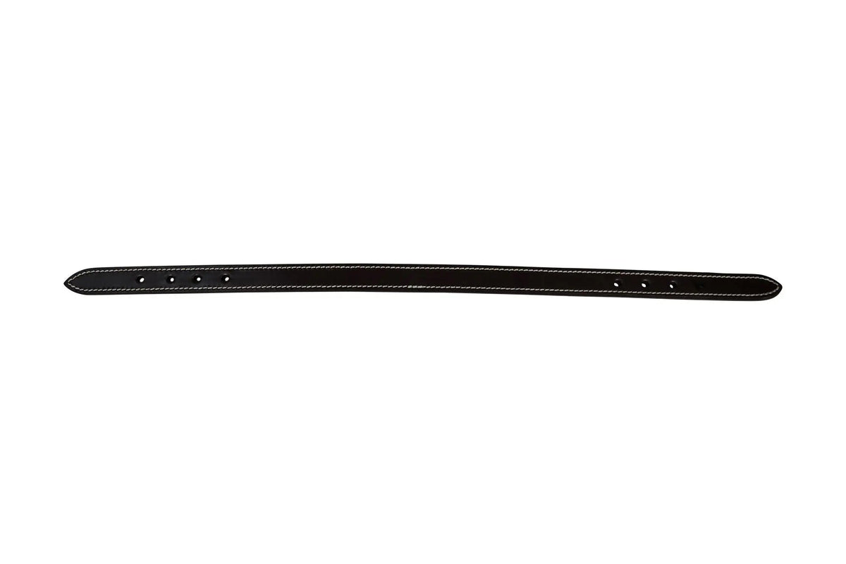 Huntley Equestrian Triple Stitched Leather Halter Replacement Crown