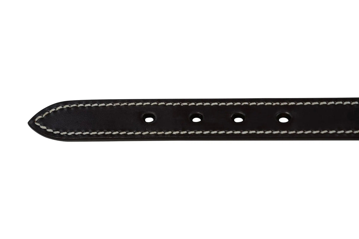Huntley Equestrian Triple Stitched Leather Halter Replacement Crown