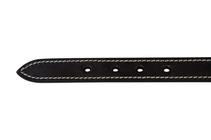 Huntley Equestrian Triple Stitched Leather Halter Replacement Crown