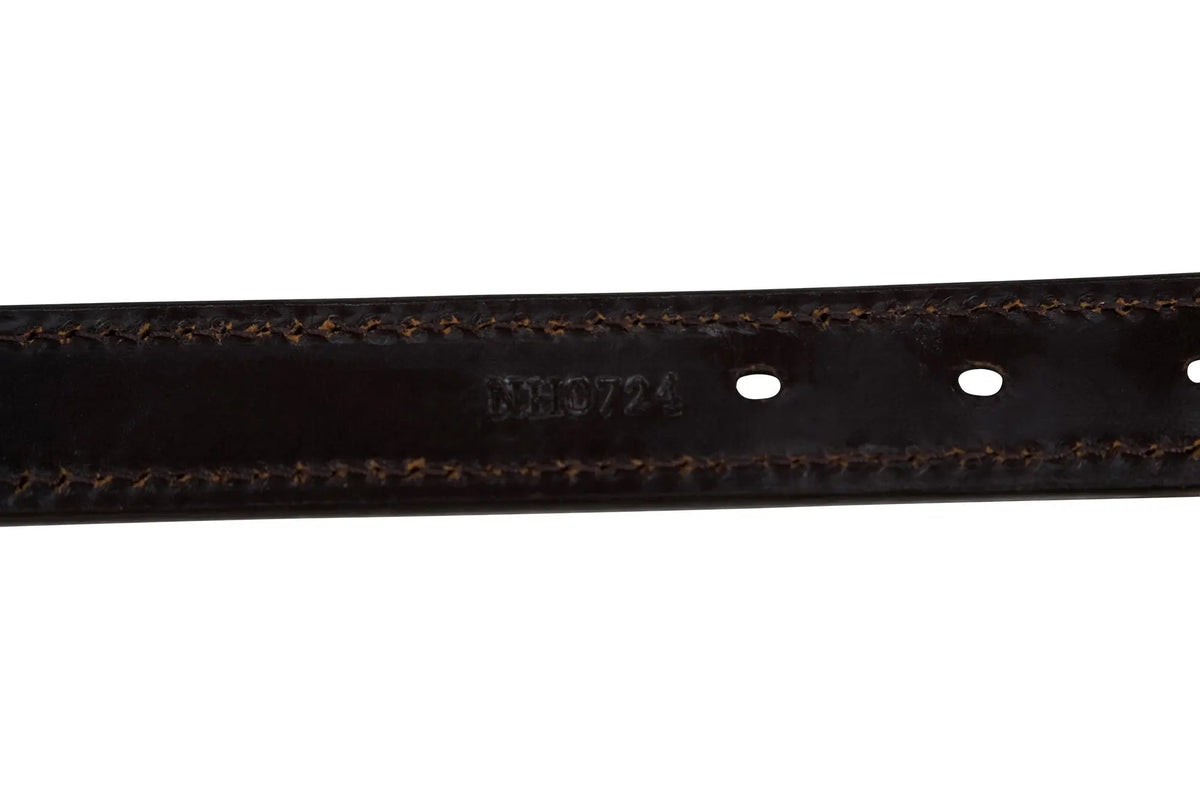 Huntley Equestrian Triple Stitched Leather Halter Replacement Crown