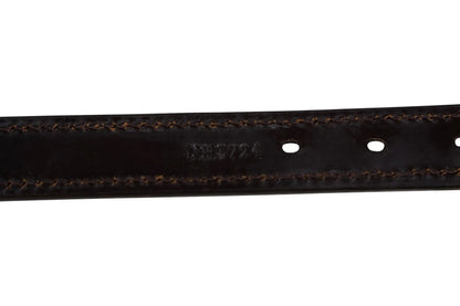 Huntley Equestrian Triple Stitched Leather Halter Replacement Crown