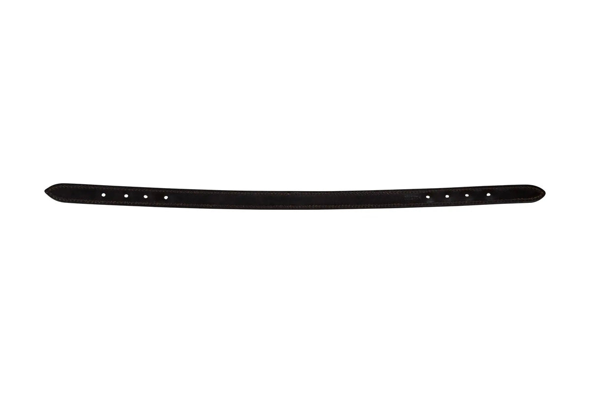 Huntley Equestrian Triple Stitched Leather Halter Replacement Crown
