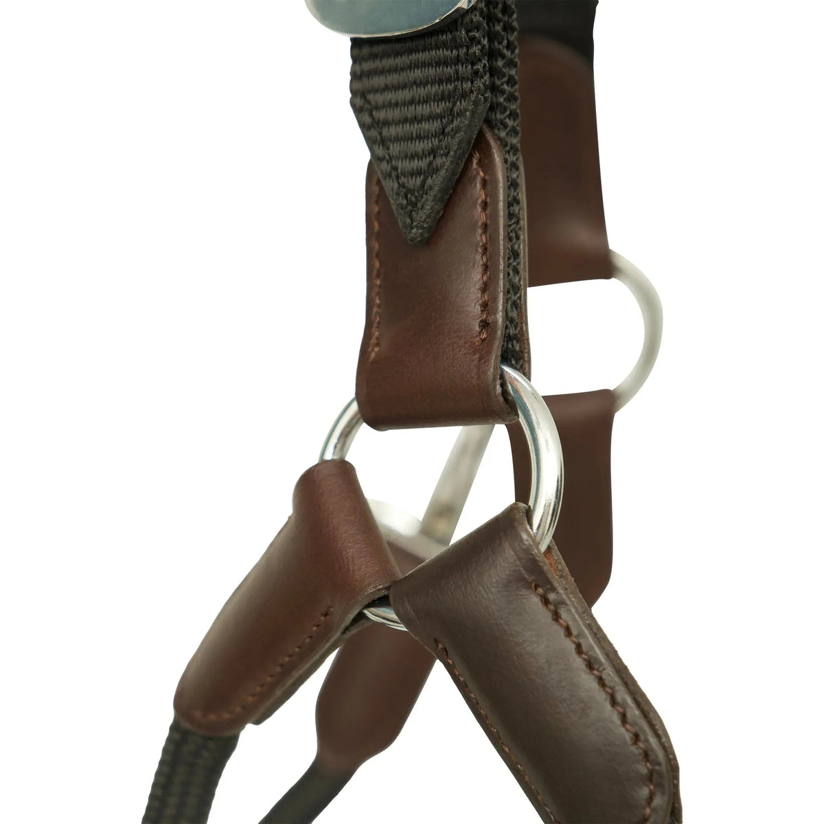 Huntley Nylon Halter with Removable Lead, Black