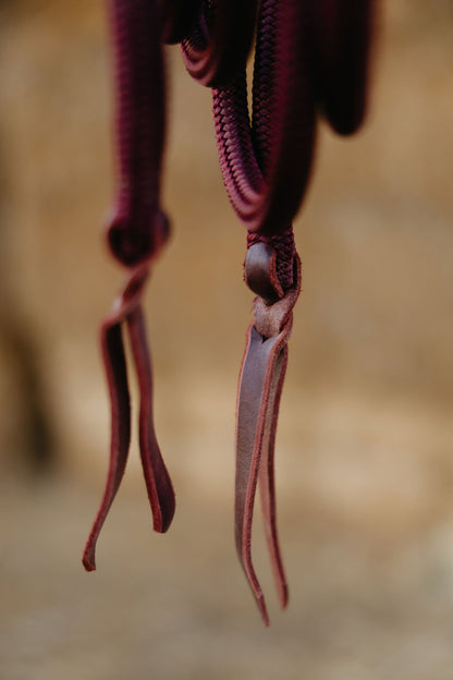 Andrea Equine 10 ft Loop Reins, Hand Spliced