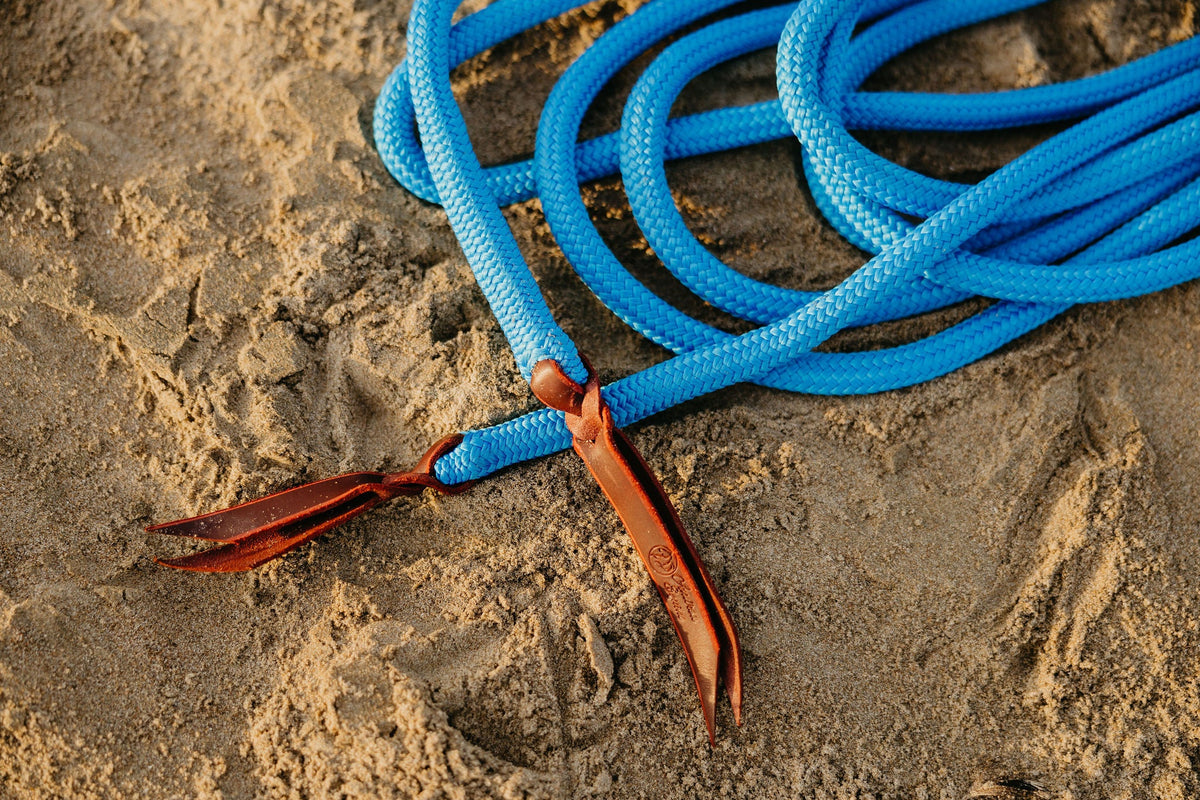 Andrea Equine 22 ft Mecate Reins, Hand Spliced