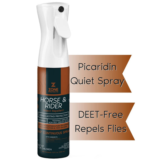 Zone Horse & Rider Fly Repellent, Continuous Mist Spray