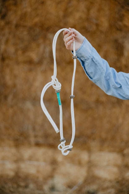 Stiff Rope Headstall, One Ear or Open Ear