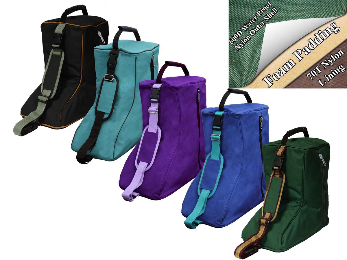 Padded Western Boot Bag, 3 Layer