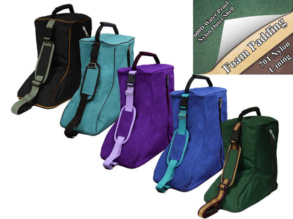 Padded Western Boot Bag, 3 Layer