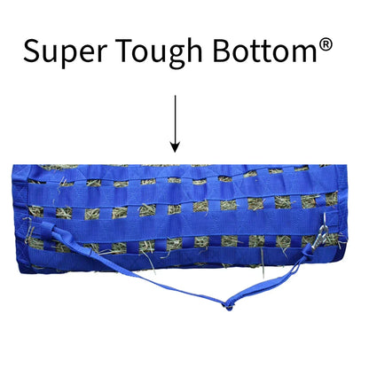 4 Sided Slow Feeder Hay Bag, 1 Bale, 3.5 x 1.75 in Openings