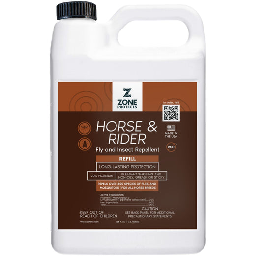 Zone Horse & Rider Fly Repellent, Gallon Refill