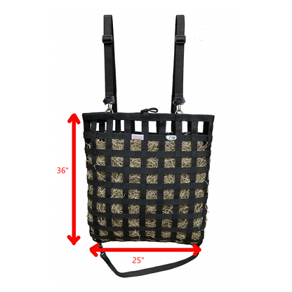 Tahoe 4 Sided Slow Feed Hay Bag, 2 in Openings, Holds 4 Flakes