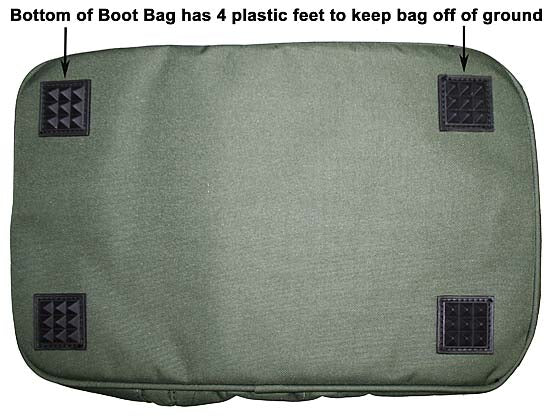 Padded Western Boot Bag, 3 Layer