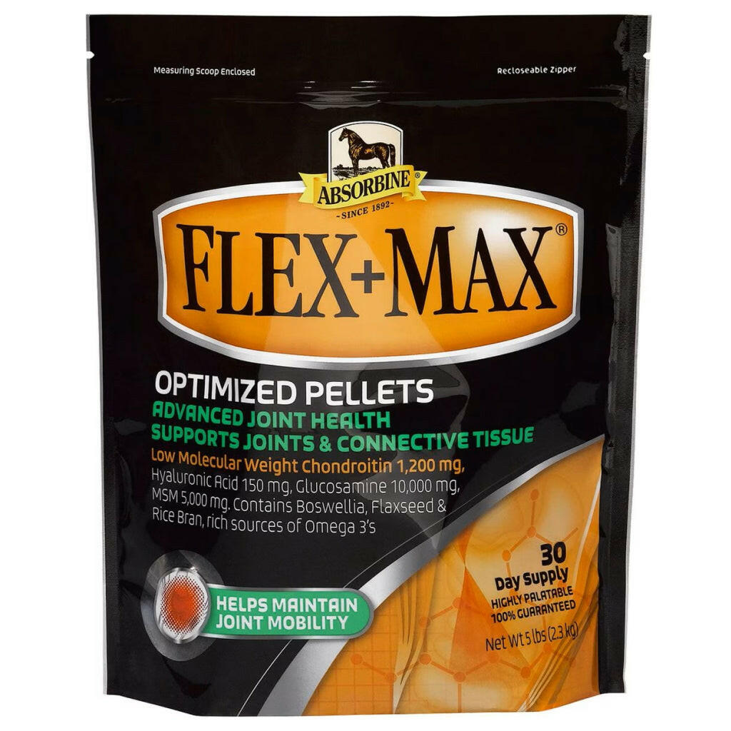 Absorbine Flex+ Max Joint Health Pellets Supplement for Horses