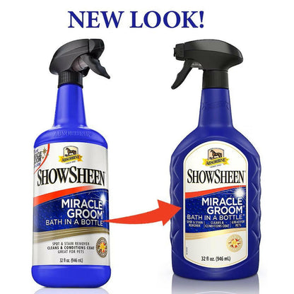 Absorbine ShowSheen Miracle Groom Waterless Bath Spray, 32 oz