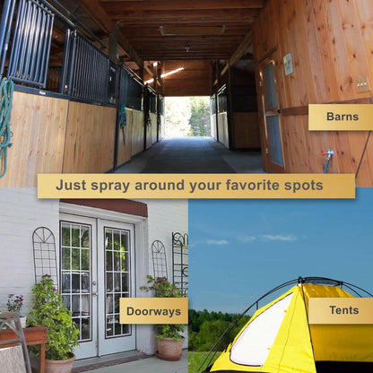 Insecticide and Repellent Fly Spray for Horses and Dogs