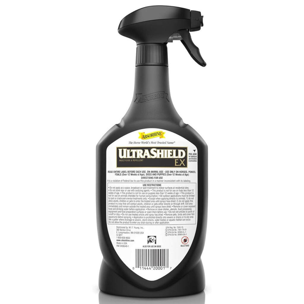 Insecticide and Repellent Fly Spray for Horses and Dogs