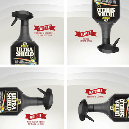 Insecticide and Repellent Fly Spray for Horses and Dogs