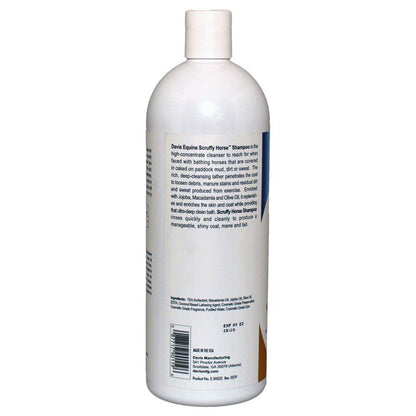 Davis Scruffy Horse Shampoo and HandsOn Gloves Bath Kit