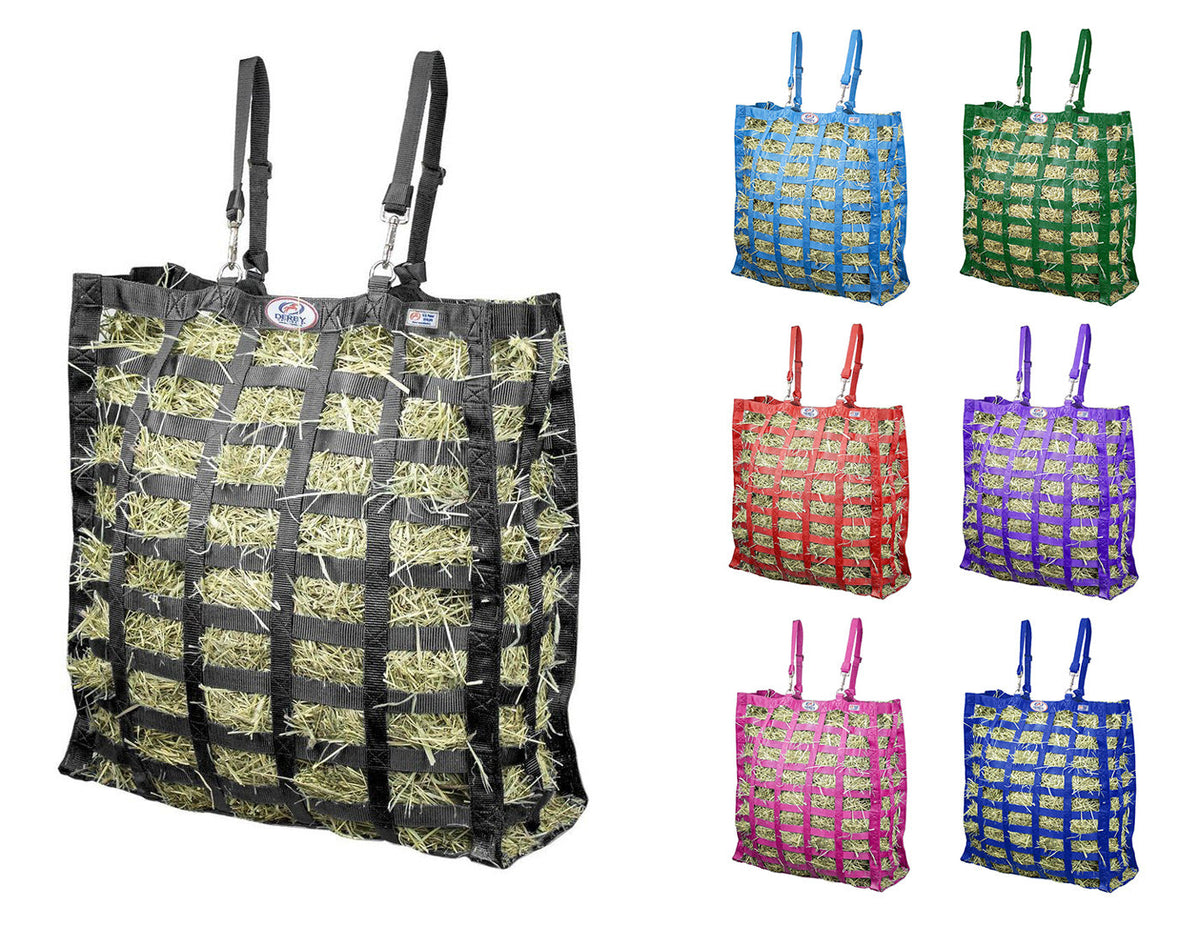 4 Sided Slow Feeder Hay Bag, 1.75 x 3.5 in Openings