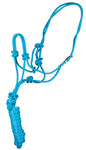 Jeffers Easy On Rope Halter with 8 ft Lead