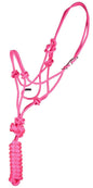 Jeffers Easy On Rope Halter with 8 ft Lead